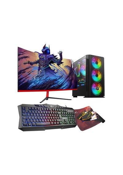 Zeiron XForce P70 i5-3470 16 GB 480 GB SSD GT730 23.8" Curved Masaüstü Oyuncu Bilgisayar