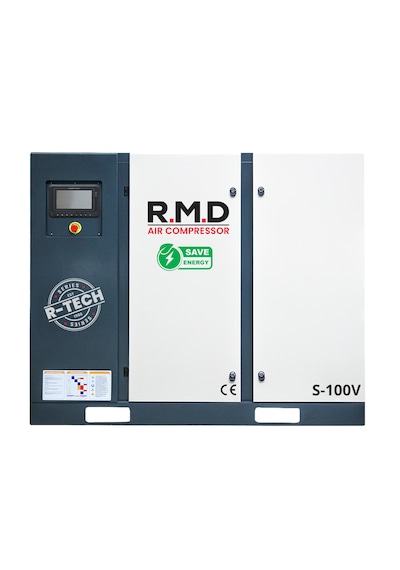 R.m.d Kompresör 100 Hp İnvertörlü Vidalı Hava Kompresörü Tek Makine S-100v