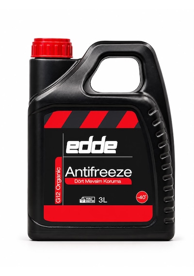 Edde Araba Araç Oto Antifriz Kırmızı 3l Dört Mevsim