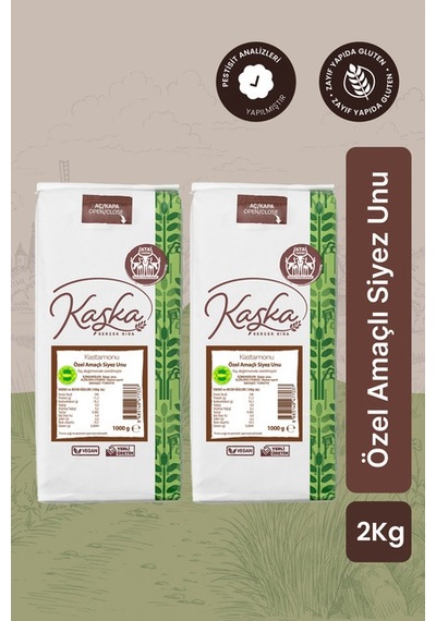 Kaşka Siyez Unu 2 x 1 KG
