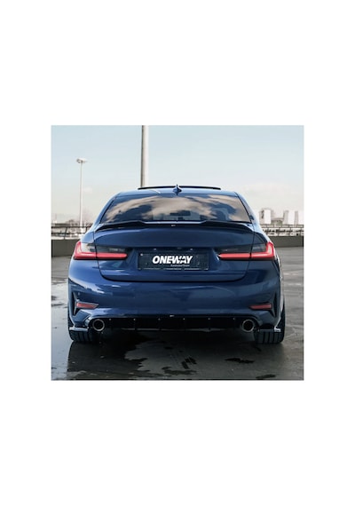 Bmw 3 Serisi G20 Sport Line 2018-2022 Arka Difüzör & Flap Seti Sportif Tampon Altı Paket