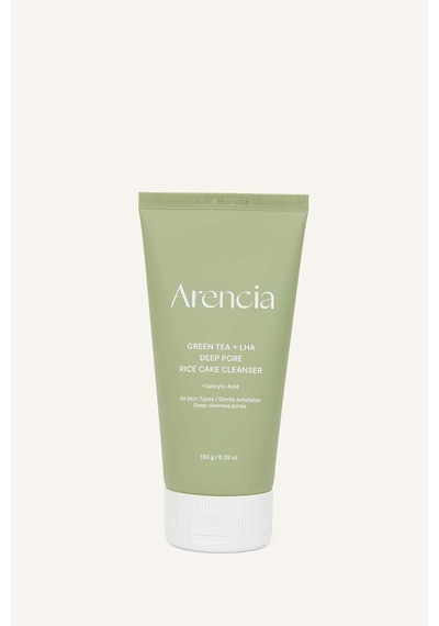 Defacto Arencia - Green Tea + LHA Deep Pore Rice Cake Cleanser Yağlı ciltler için temizleyici I1812AXNS