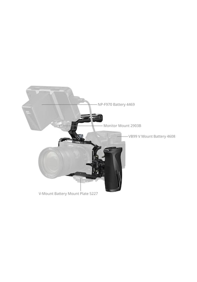 Smallrig 5468 Nikon Zr Gelişmiş Sürüm İçin Kafes Kiti