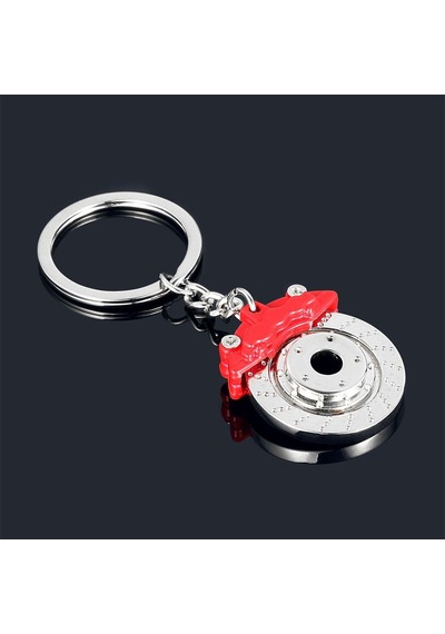 Siyah Araba Anahtarı Tokası Bel Anahtarlığı Tekerlek Kaliper Anahtarlıklar Fren Diski Anahtarlıklar Disk Fren Anahtarlık