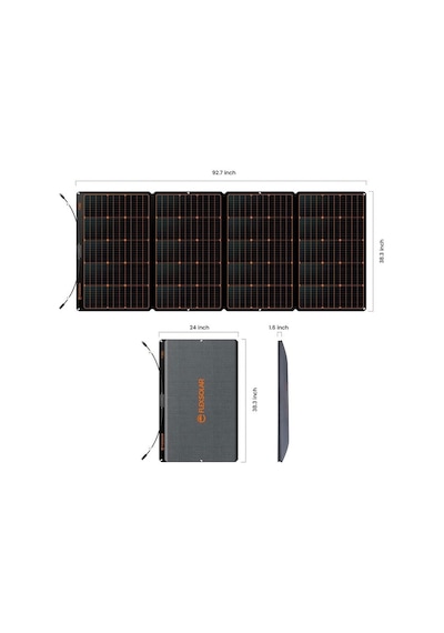 Flexsolar F360 Taşınabilir Güneş Paneli 360w