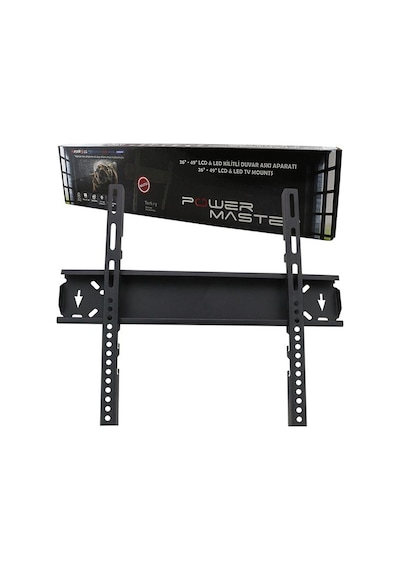 Powermaster Pm 40S 26'' 49'' Kilitli Sabit Lcd Duvar Askı Apara