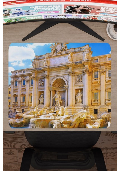 Roma İtalya V5 48x40 Xl Gaming Kauçuk Kaymaz Taban Mouse Pad Fare Altlığı