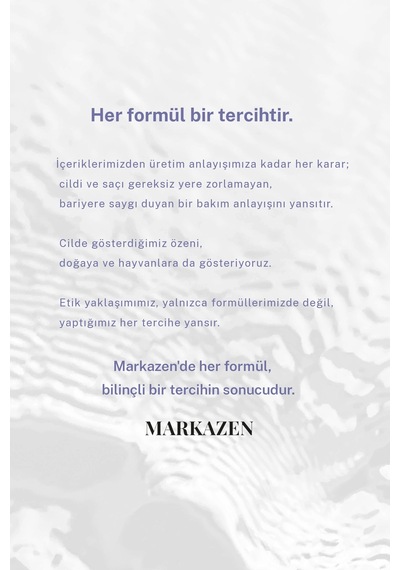 Markazen Dökülme Karşıtı Şampuan 350 ML