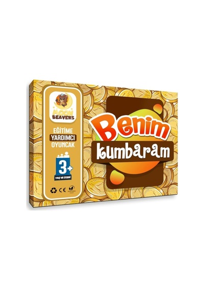 Moon Beavers Pati Kumbaram Eğitici Öğretici Geliştirici Ahşap Sağ