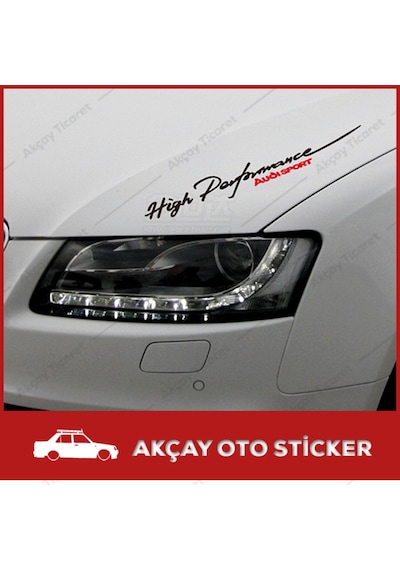 High Performance Audi Sport Sticker Audi Sticker Oto Sticker Arma