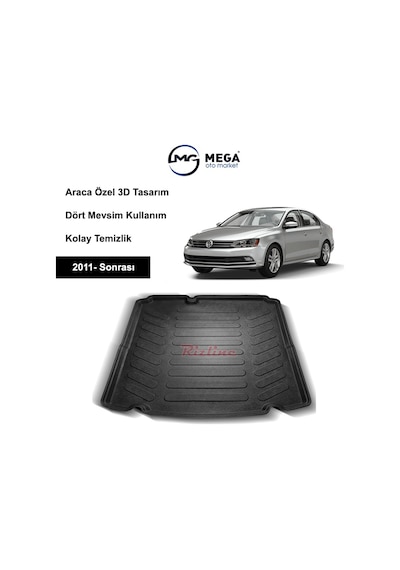 Vw Jetta Bagaj Havuzu 2011- Sonrası Rizline