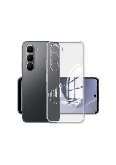 Adige Infinix Hot 60i Kılıf Silikon Şeffaf