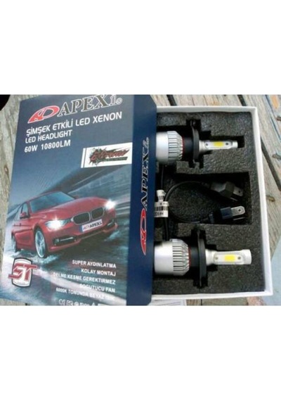 H11 Led Xenon Led Zenon Far Ampulü Yeni Nesil Şimşek Etkili Champion Series