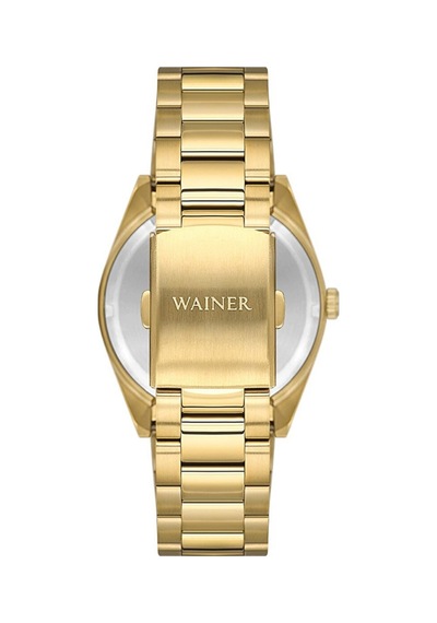 Wainer Wa17200-f Erkek Kol Saati Altın - Siyah