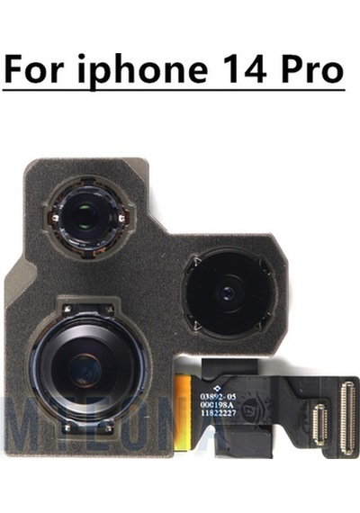 Tkgz Apple Uyumlu iPhone 14 Pro Arka Kamera