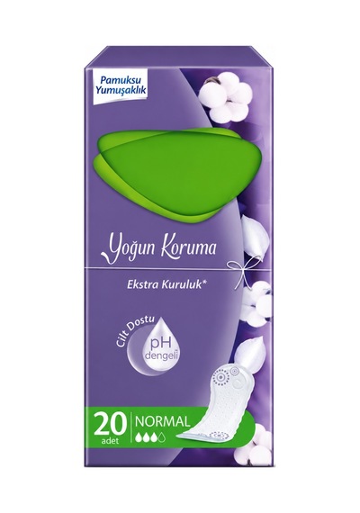 Yoğun Koruma Günlük Ped 20 Adet