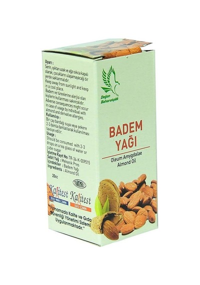 Doğan Baharatçılık Badem Yağı 20 ML