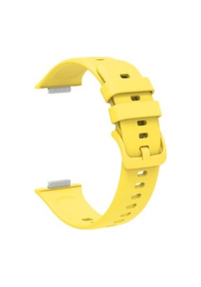 Huawei Watch Fit 2 Krd-43 Silikon Kordon - Sarı