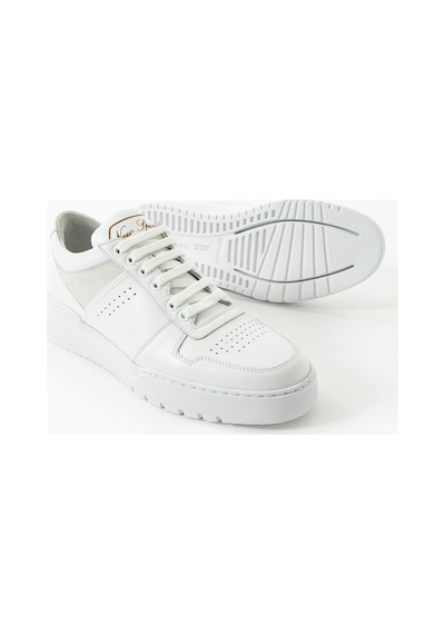 Libero Beyaz Deri Erkek Sneaker Beyaz