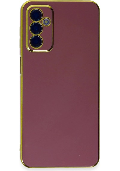 Mey İthalat Samsung Uyumlu Galaxy A04s Kılıf Volet Silikon - Kırmızı