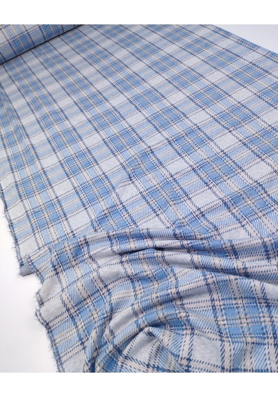 Açık Mavi Somon Koyu Mavi Ekoseli Jakarlı İnterlok Kumaş Yumuşacık Esnek Hırkalık & Kazaklık 150x300cm-12196 Açık Mavi Somon Koyu Mavi Ekoseli Jakarlı İnterlok Kumaş Yumuşacık Esnek Hırkalık & Kazaklık 150x300cm-12196