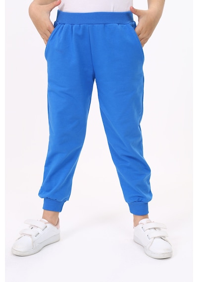 Toontoy Kız Çocuk Beli Paçası Ribanalı Cepli Basic Jogger Eşofman Altı 2 İplik Koyu Mavi Toontoy Kız Çocuk Beli Paçası Ribanalı Cepli Basic Jogger Eşofman Altı 2 İplik Koyu Mavi