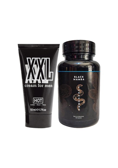 Hotxxl 50 Ml Erkeğe Sertpenis Krem + Siyahkobra Erkeğe Canlandirici