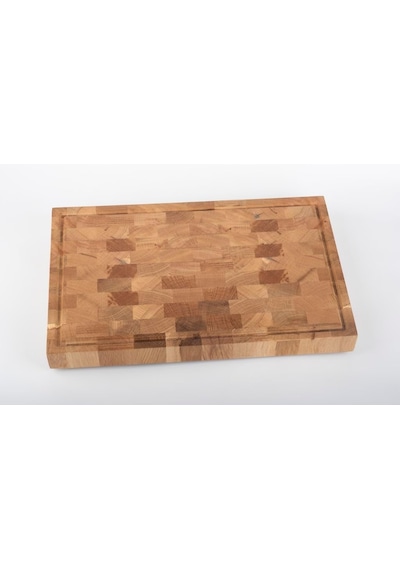 Meşe Endgrain Kesme Tahtası 40x28x4 Cm /%100 Doğal & Dayanıklı Ahşap, Bıçak Dostu Mutfak Yardımcınız Diğer