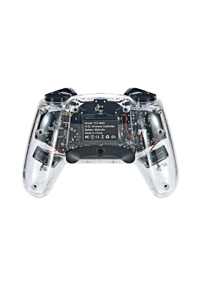 T23 Max Nintendo Switch Pro Controller Kablosuz Şeffaf