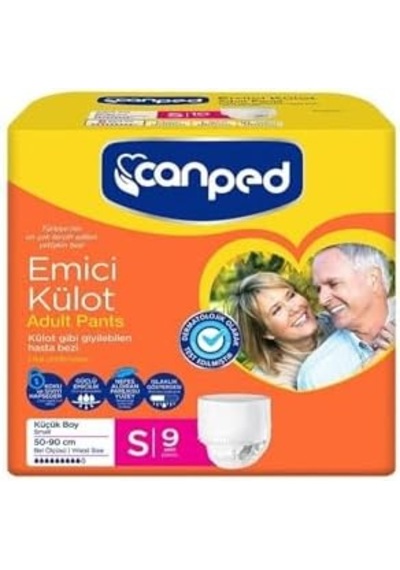 Canped Emici Külot Hasta Bezi S 9&apos Lu Diğer