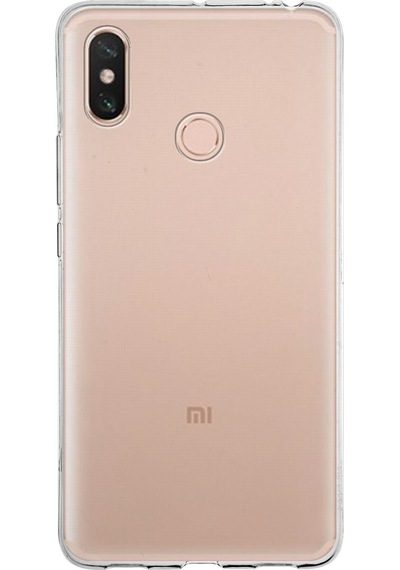 Xiaomi Mİ Max 3 Kapak 1mm Şeffaf Silikon Kılıf