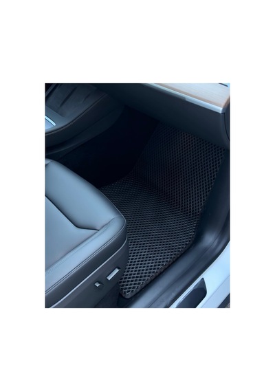 Tesla Model Y Premium Full Takım Eva Paspas Seti & Ön Ve Arka Bagaj & Metal Topukluk 6 Lı Tam Set