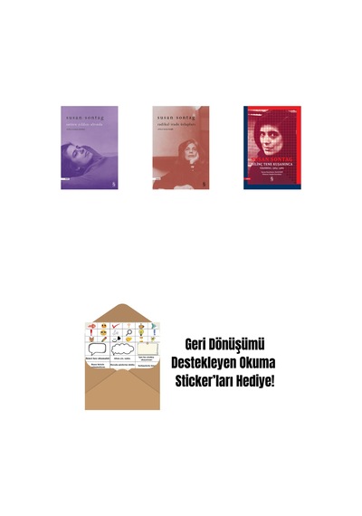 Satürn Yıldızı Altında + Radikal İrade Üslupları + Bilinç Tene Kuşanınca + Okuma Sticker'ları