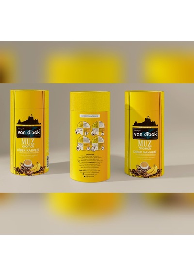 Muz Aromalı Dibek Kahvesi 250 Gr. Geleneksel