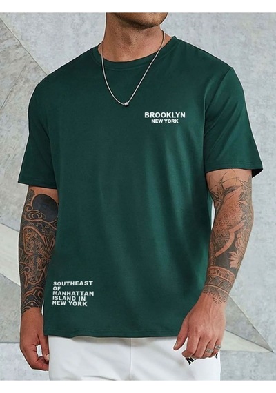 Altamira Erkek Brooklyn Ny Baskılı Tshirt 001