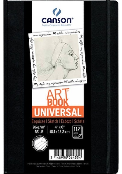 Canson Universal Art Book Çizim Defteri 96G 112 Yaprak 10.2X15.2C