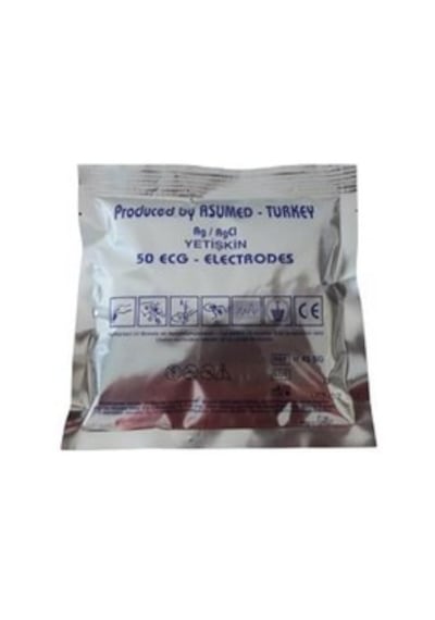 Ekg Elektrodu Pediatrik 50'li 15 Paket 750 Adet Asumed