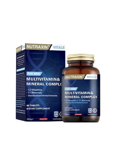 Nutraxin Multivitamin & Mineral Complex For Men  60 Tablet