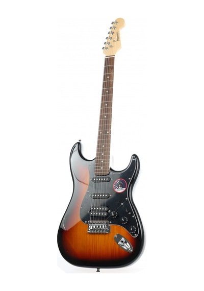Madison Meg-2ts Elektro Gitar Sunburst Strat Kasa Geleneksel