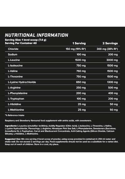 Xtend Eaa + Bcaa Essential Amino Acids Powder 40 Servis
