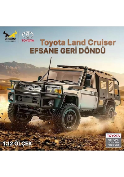 Mn Model Mn82s 1/12 Supertourer Toyota Land Cruiser Lc79 4wd Rc Model Uzaktan Kumandalı Araba Crawler Offroad Truck Rtr Lisanslı Siyah+dahili Işık Seti