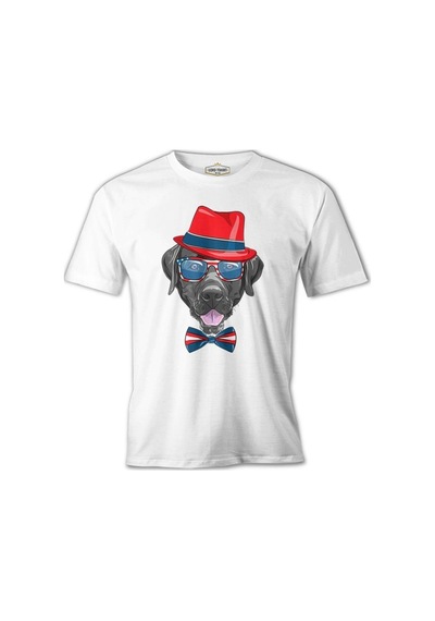 Mr. Dog - Köpek Beyaz Erkek Tshirt
