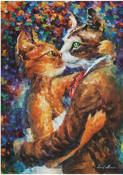 Art Puzzle 1000 Parça Aşık Kedilerin Dansı 4226