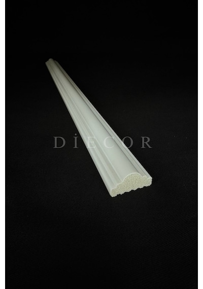 Diecor Dekoratif Boyanabilir 2,5 Cm Duvar Çıtası Hazır Kesimli 5 Adet Çerçeve Paketi Bej Model:xa275