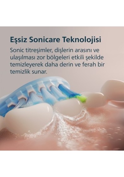 9000 Serisi Şarjlı Diş Fırçası 4 Temizlik Modu İle