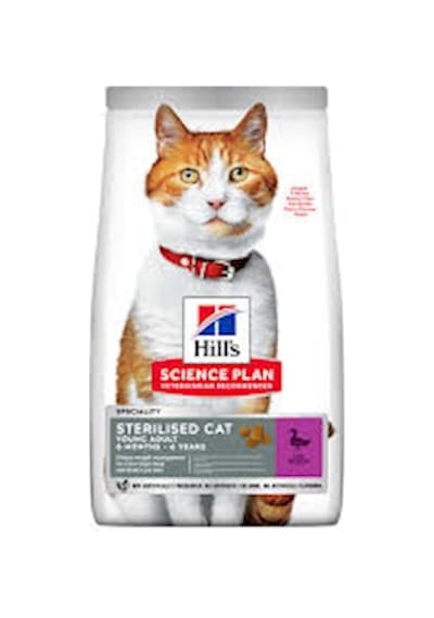 Hill's Kısırlaştırılmış Ördekli Yetişkin Kedi Maması 1500 G