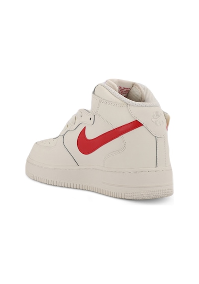 Nike 315123 Air Force 1 Mıd '07 Unisex  Beyaz Sneaker