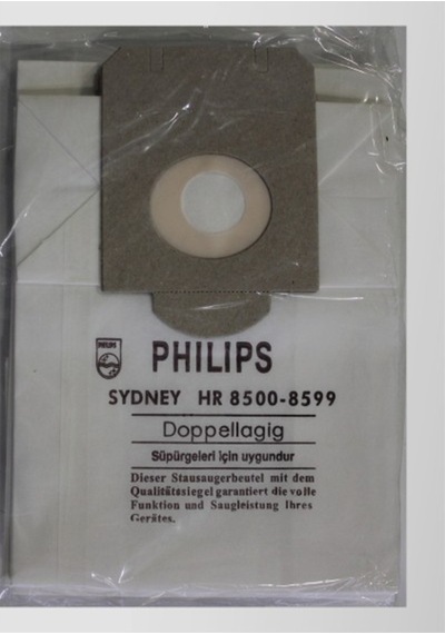 Philips Uyumlu Sydney Hr 8500 - 8599 Kağıt Süpürge Torbası