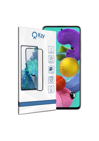 Samsung Galaxy A51 ile Uyumlu Tam Kaplayan Fibernano Esnek Cam Ekran Koruyucu