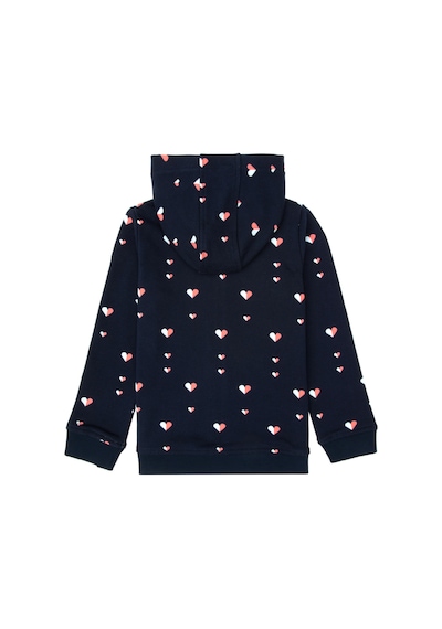 U.S. Polo Assn. Kız Çocuk Lacivert Kapüşonlu Sweatshirt 50298198-VR033